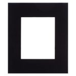 Flush Installation Frame for 1 Module (Black) (Requires 9155014)