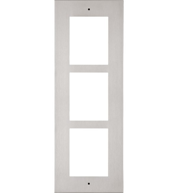 Flush Installation Frame for 3 Modules (Requires 9155016)