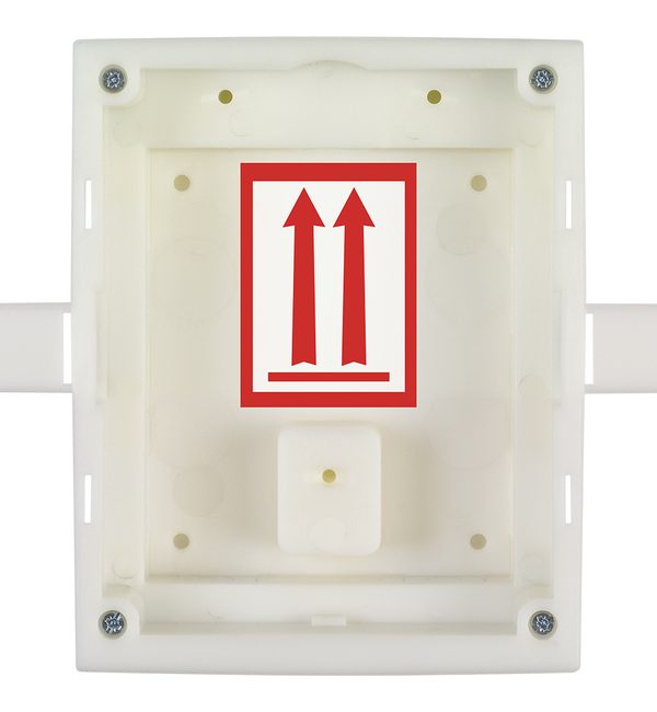 Flush Mount Box for 1 Module (Requires 9155011(B))