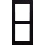 Black Surface Installation Frame for 2 Modules (Recommended with 9155062)