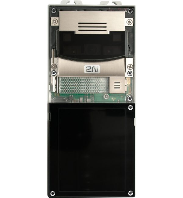 2N LTE Verso: Base Unit with Camera (Brushed Nickel)