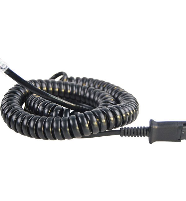 Eartec RJ9/4P4C QD Headset Bottom Cable (U10)