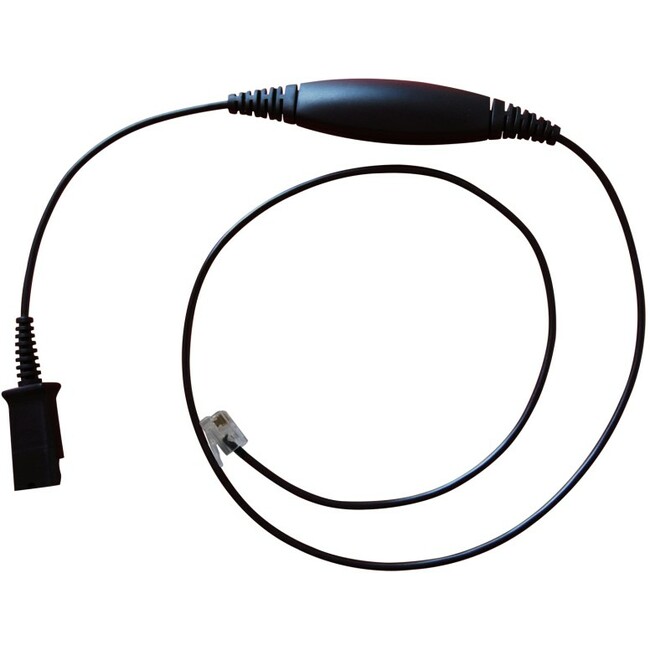 EAR-QD009-square Eartec QD cable for Avaya 16 and 96 series - Image 1