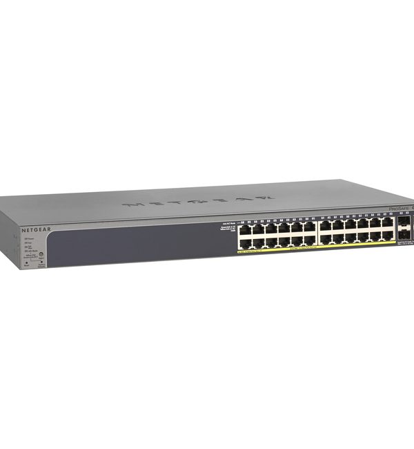 Netgear 24 Port (24 PoE), 4x SFP, 10/100/1000, Switch