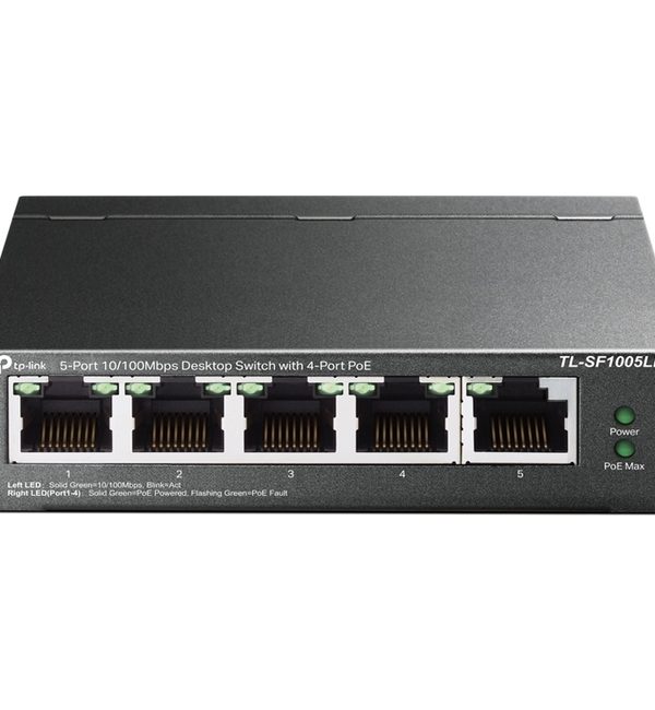 TP-Link SF1005LP 5-Port Desktop PoE Switch