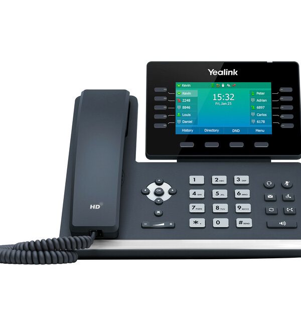 Yealink T54W SIP Desk Phone with Built-in Wi-Fi