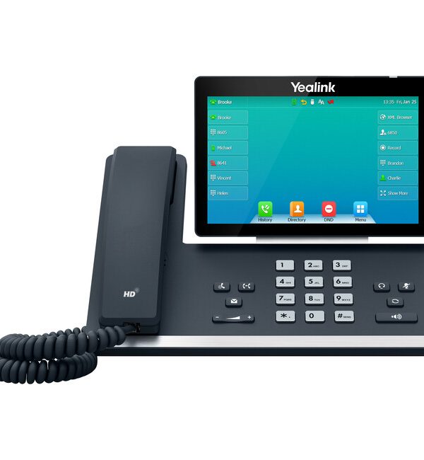 Yealink T57W Linux Based SIP Desk Phone with Built-in Wi-Fi
