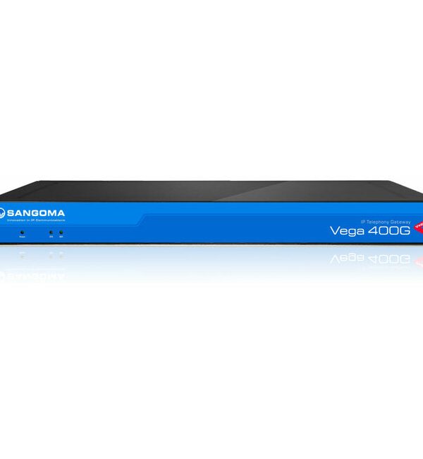 Vega 400G - 4 T1/E1, failover, 30 VoIP channels (upgradable to 120)