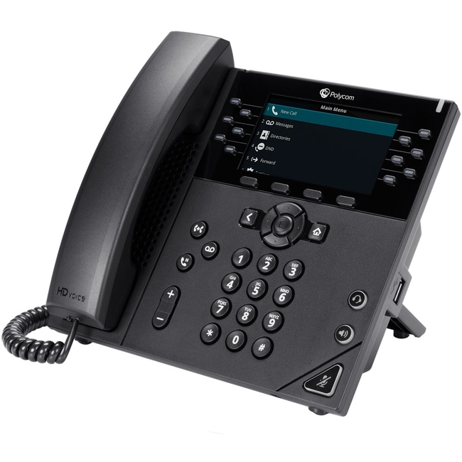 VVX450-square Polycom VVX 450 IP Deskphone - Image 1