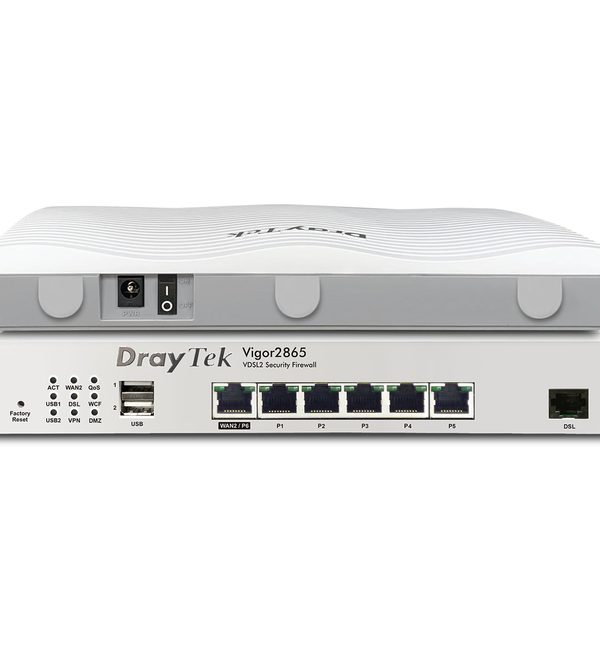 Vigor 2865 VDSL and Ethernet Router (replaces 2862)